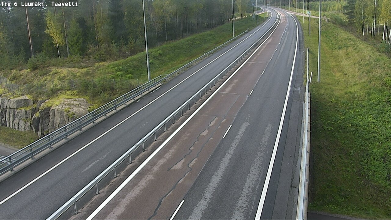 Weather Camera Image Road 6 Luumäki, Taavetti, Luumäki, Etelä-Karjala