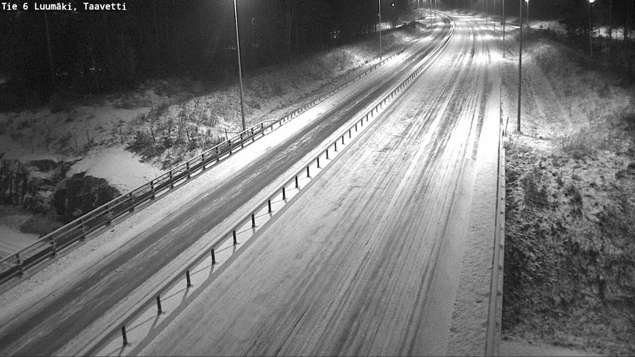 Weather Camera Image Väg 6 Luumäki, Taavetti, Luumäki, Etelä-Karjala
