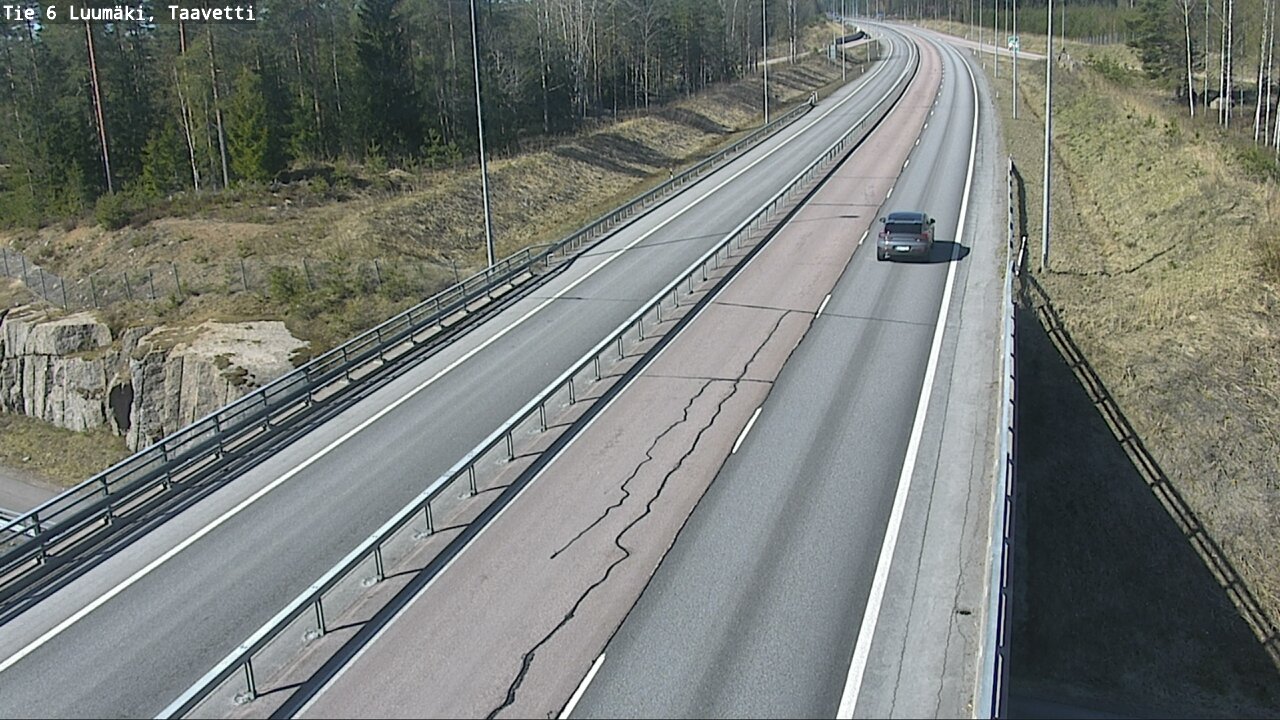 Kelikamerat Kuva Tie 6 Luumäki, Taavetti, Luumäki, Etelä-Karjala