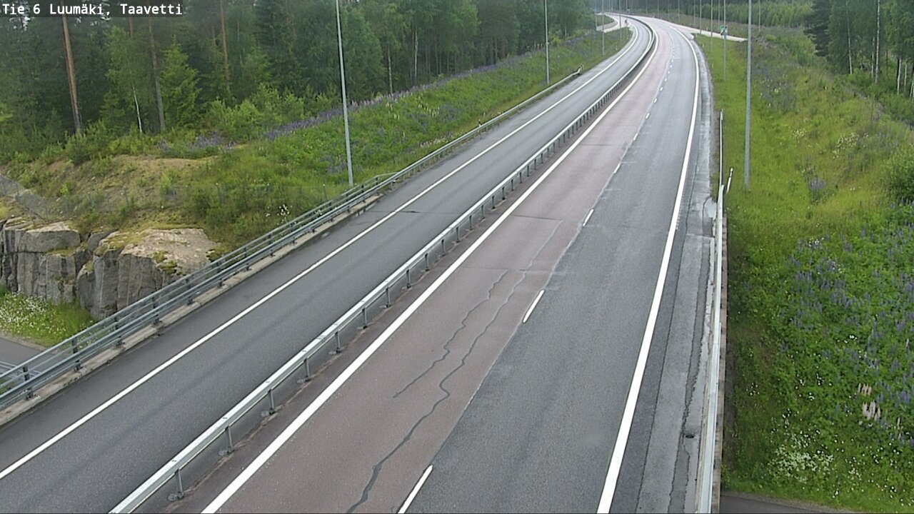 Kelikamerat Kuva Tie 6 Luumäki, Taavetti, Luumäki, Etelä-Karjala