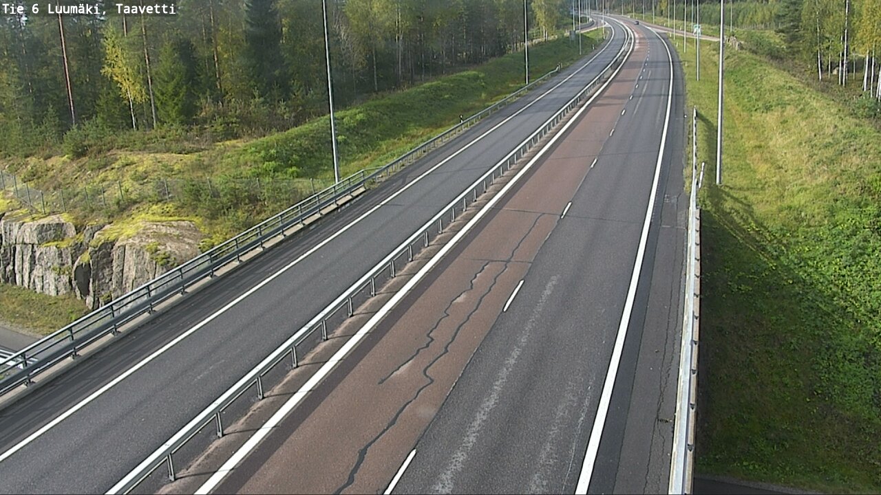 Weather Camera Image Road 6 Luumäki, Taavetti, Luumäki, Etelä-Karjala