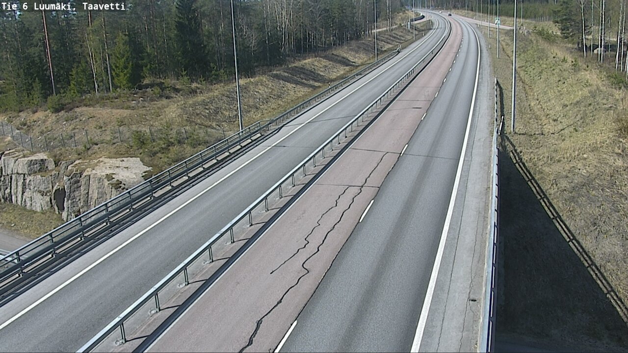 Kelikamerat Kuva Tie 6 Luumäki, Taavetti, Luumäki, Etelä-Karjala