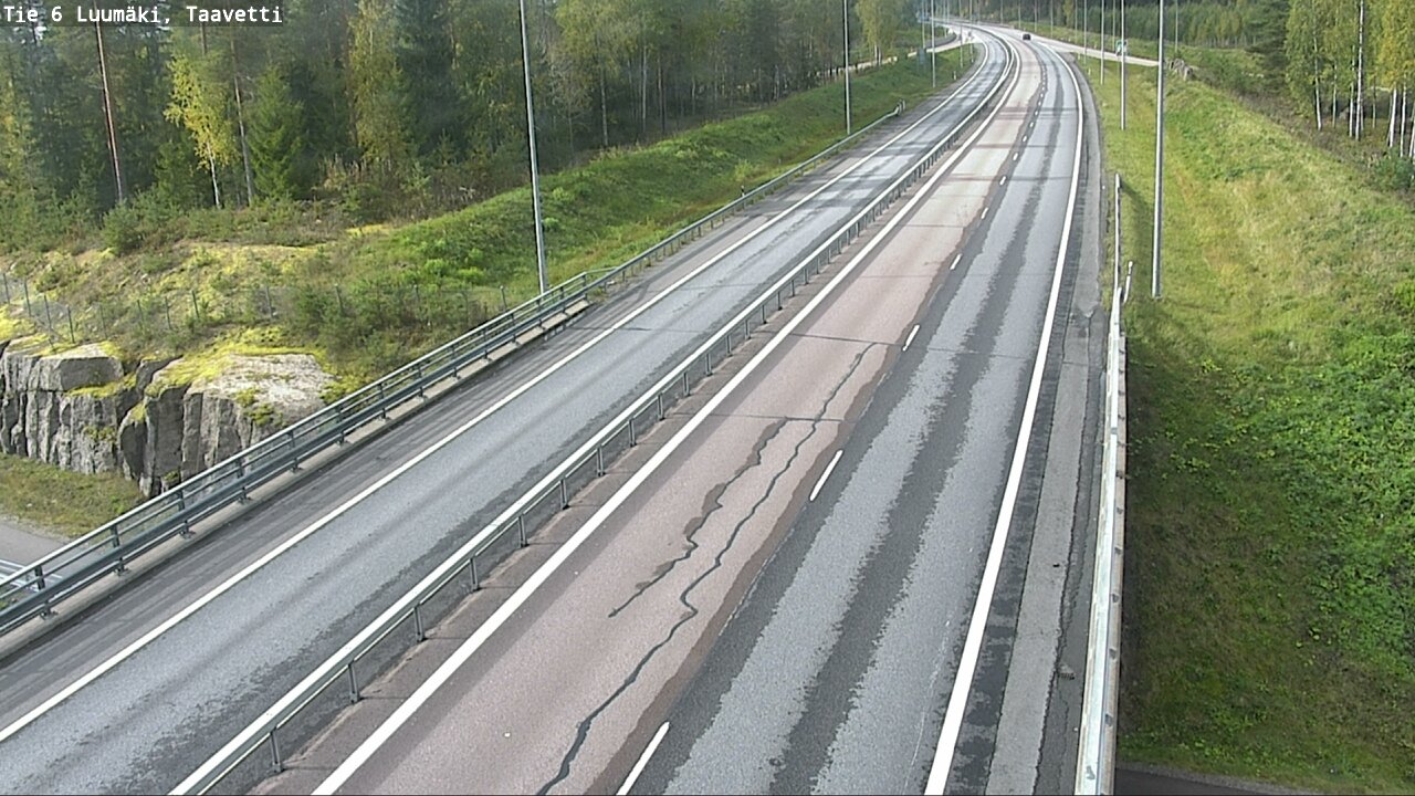 Kelikamerat Kuva Tie 6 Luumäki, Taavetti, Luumäki, Etelä-Karjala