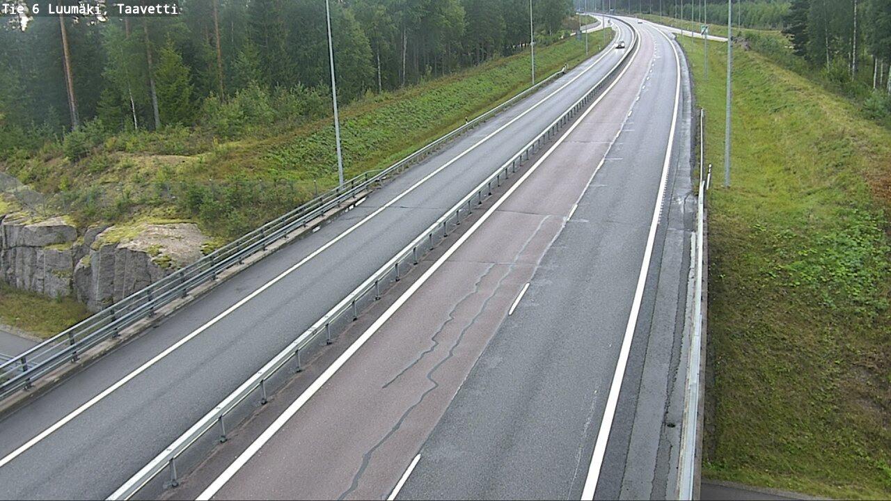 Kelikamerat Kuva Tie 6 Luumäki, Taavetti, Luumäki, Etelä-Karjala