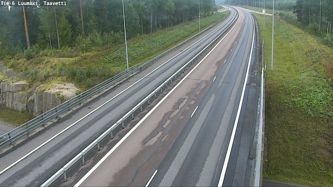 Weather Camera Image Road 6 Luumäki, Taavetti, Luumäki, Etelä-Karjala