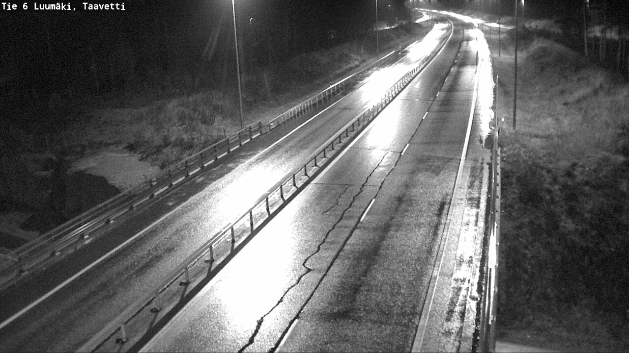 Weather Camera Image Väg 6 Luumäki, Taavetti, Luumäki, Etelä-Karjala