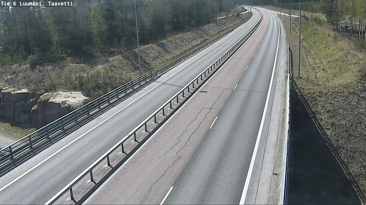 Kelikamerat Kuva Tie 6 Luumäki, Taavetti, Luumäki, Etelä-Karjala