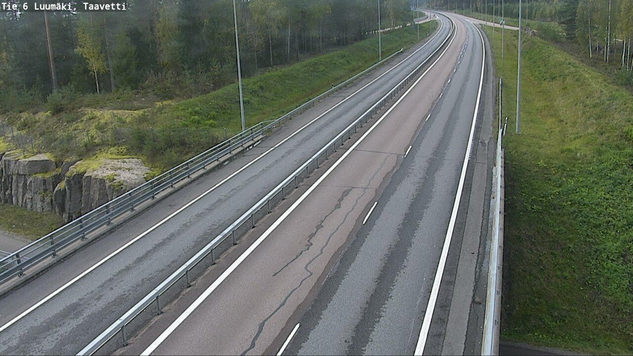 Weather Camera Image Road 6 Luumäki, Taavetti, Luumäki, Etelä-Karjala