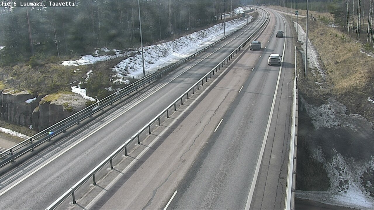 Weather Camera Image Road 6 Luumäki, Taavetti, Luumäki, Etelä-Karjala