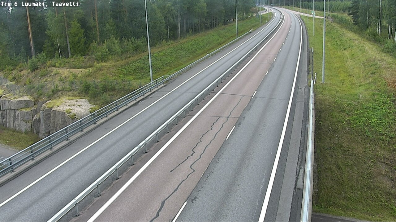 Kelikamerat Kuva Tie 6 Luumäki, Taavetti, Luumäki, Etelä-Karjala