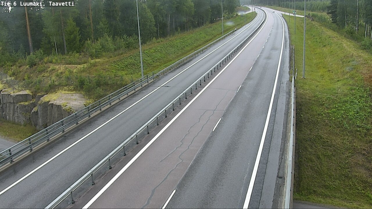Kelikamerat Kuva Tie 6 Luumäki, Taavetti, Luumäki, Etelä-Karjala