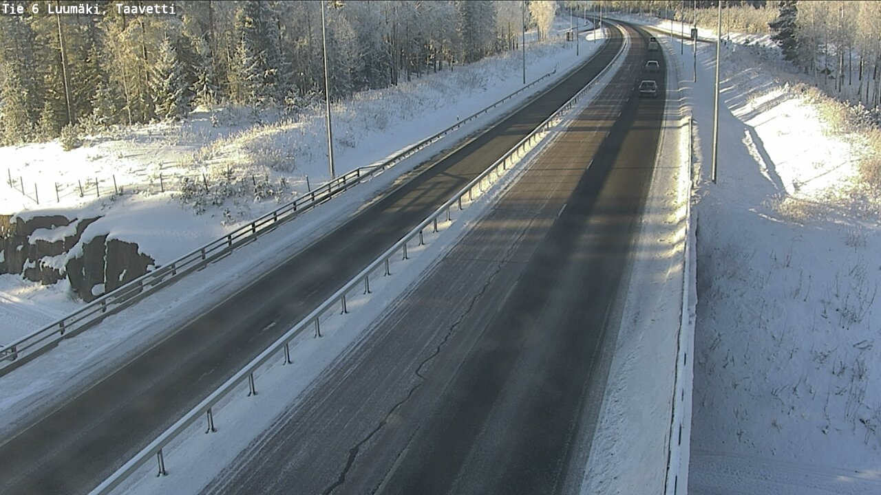 Weather Camera Image Road 6 Luumäki, Taavetti, Luumäki, Etelä-Karjala