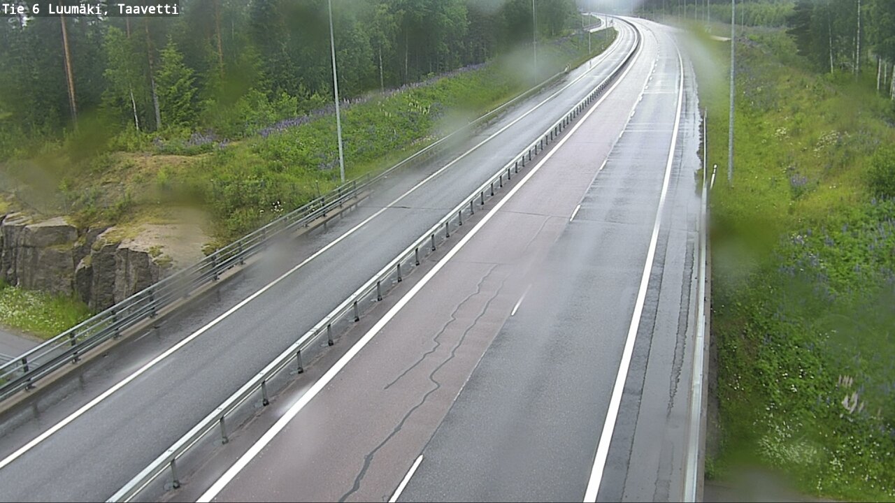 Kelikamerat Kuva Tie 6 Luumäki, Taavetti, Luumäki, Etelä-Karjala