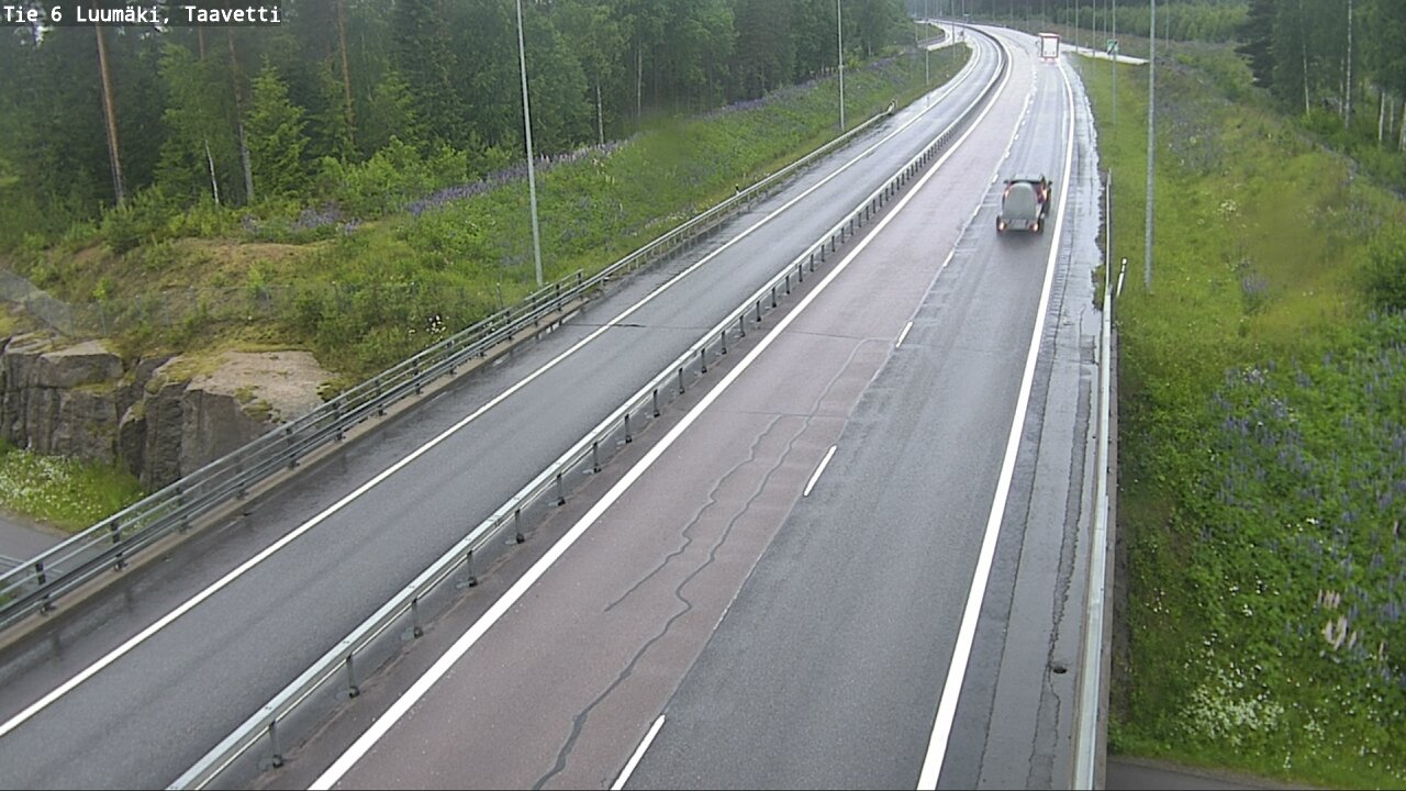 Kelikamerat Kuva Tie 6 Luumäki, Taavetti, Luumäki, Etelä-Karjala