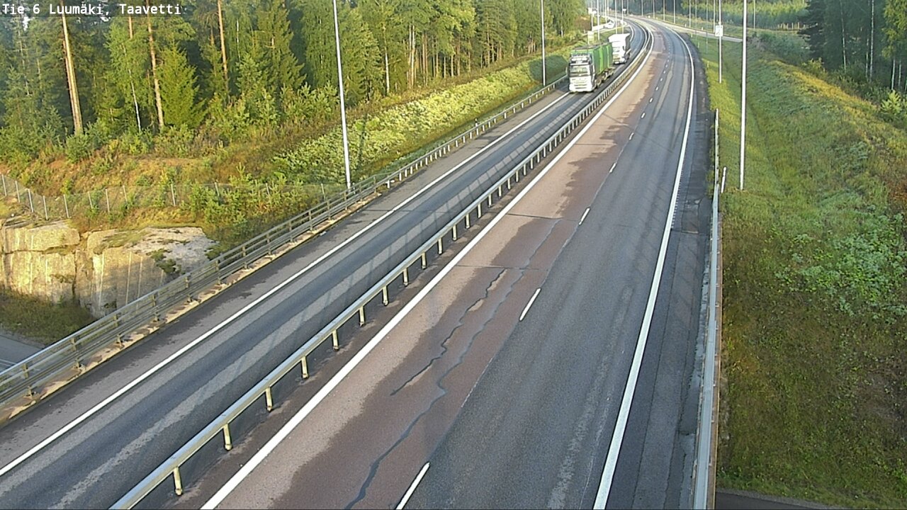 Kelikamerat Kuva Tie 6 Luumäki, Taavetti, Luumäki, Etelä-Karjala