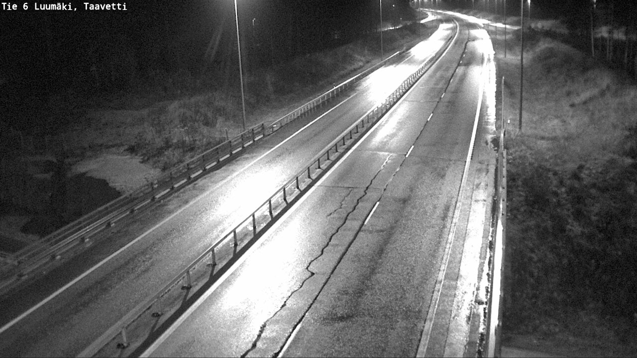 Weather Camera Image Väg 6 Luumäki, Taavetti, Luumäki, Etelä-Karjala