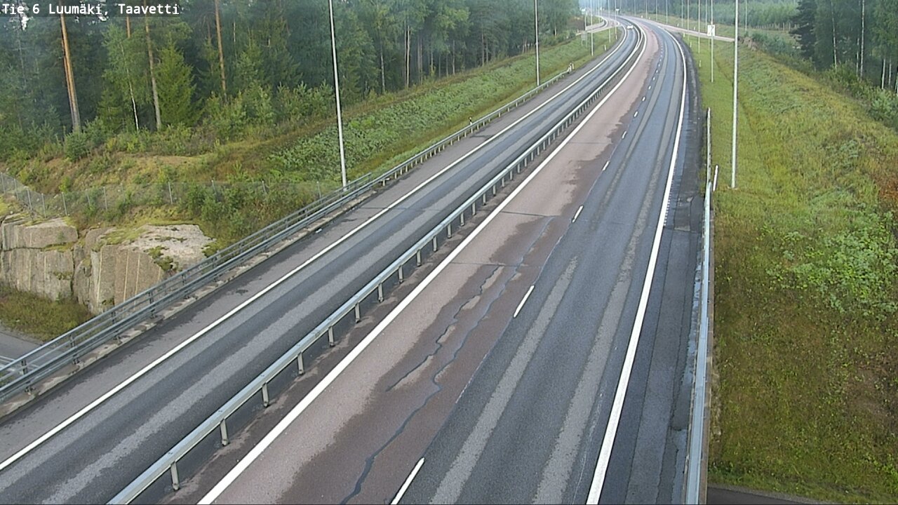 Weather Camera Image Road 6 Luumäki, Taavetti, Luumäki, Etelä-Karjala