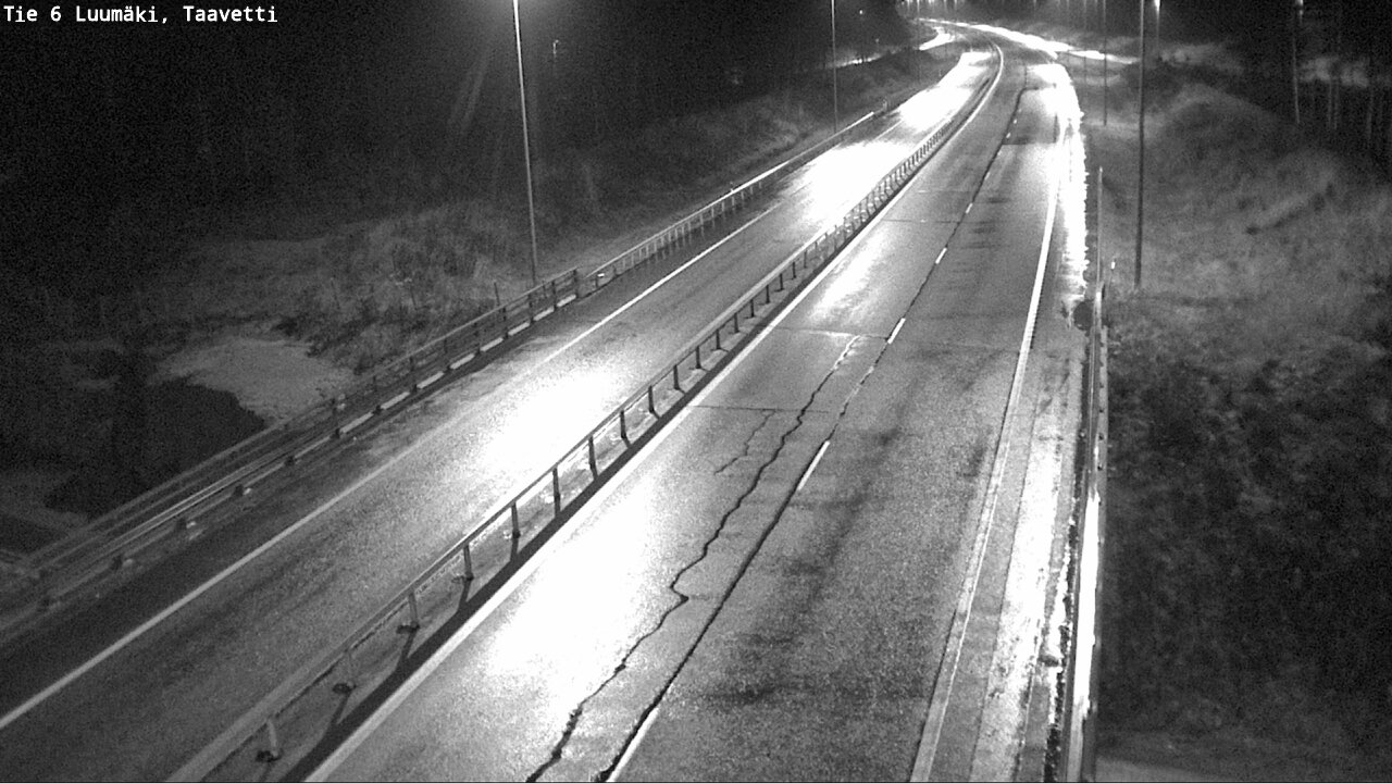 Weather Camera Image Väg 6 Luumäki, Taavetti, Luumäki, Etelä-Karjala