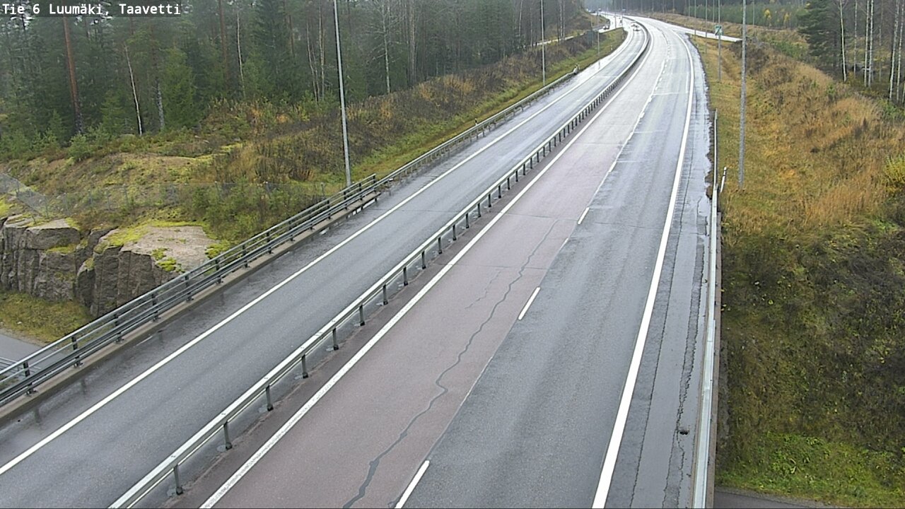 Weather Camera Image Road 6 Luumäki, Taavetti, Luumäki, Etelä-Karjala