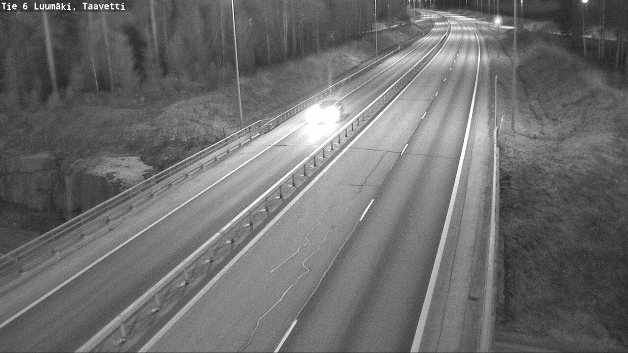 Weather Camera Image Road 6 Luumäki, Taavetti, Luumäki, Etelä-Karjala