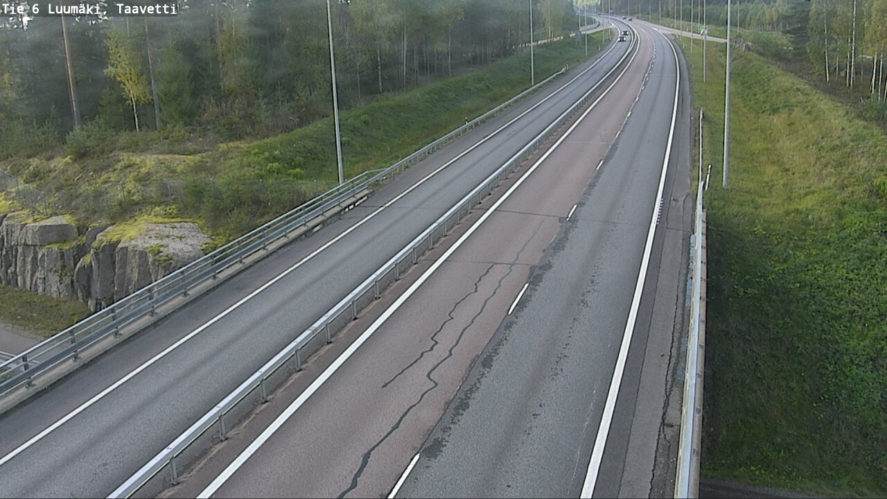 Weather Camera Image Road 6 Luumäki, Taavetti, Luumäki, Etelä-Karjala