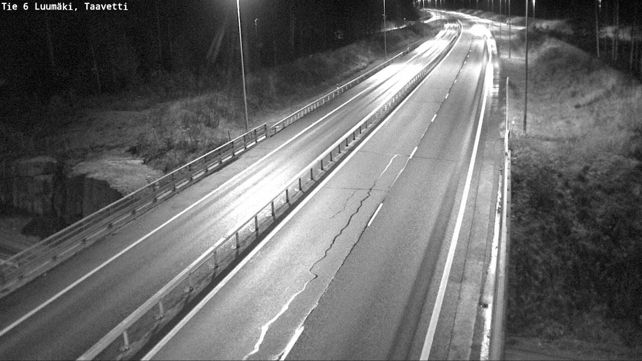 Weather Camera Image Väg 6 Luumäki, Taavetti, Luumäki, Etelä-Karjala