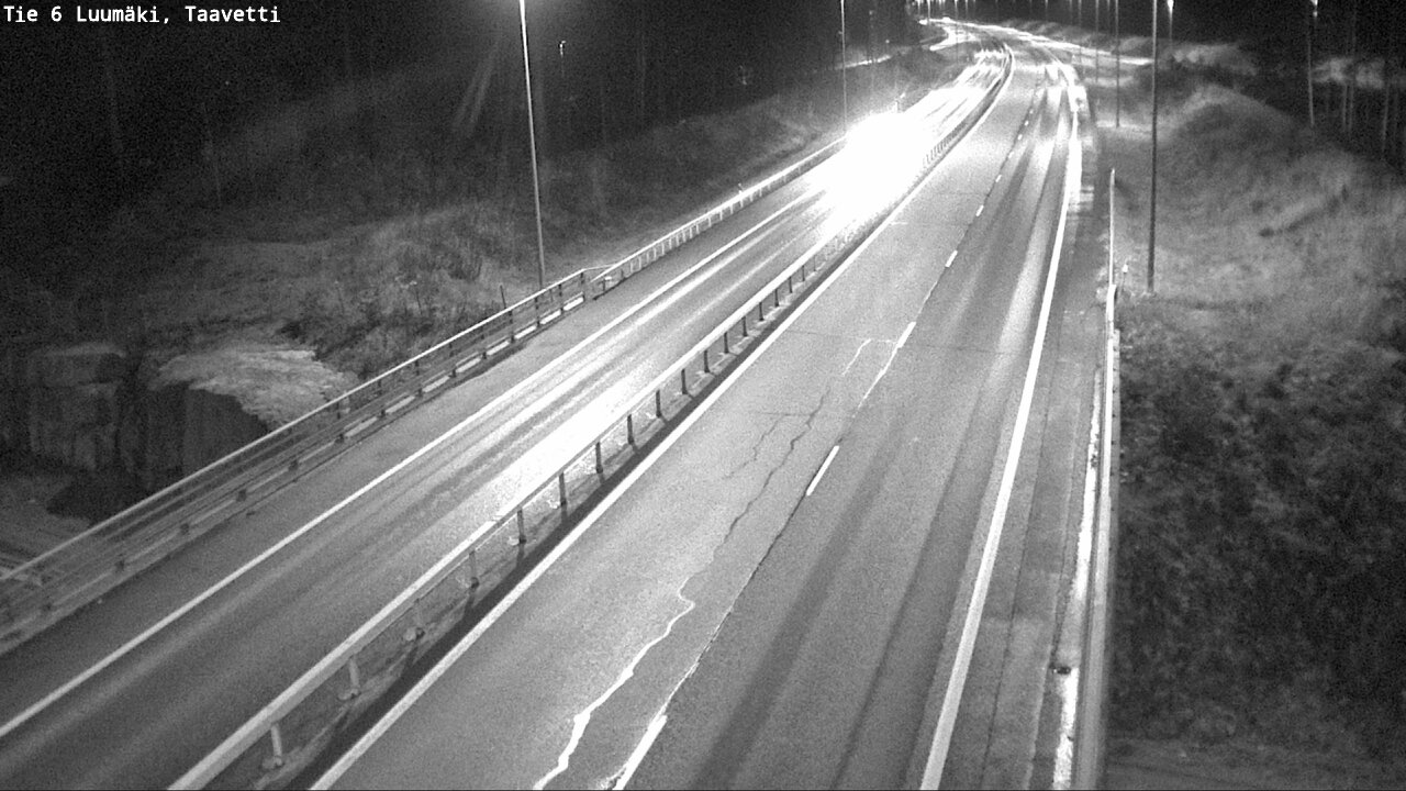 Weather Camera Image Väg 6 Luumäki, Taavetti, Luumäki, Etelä-Karjala