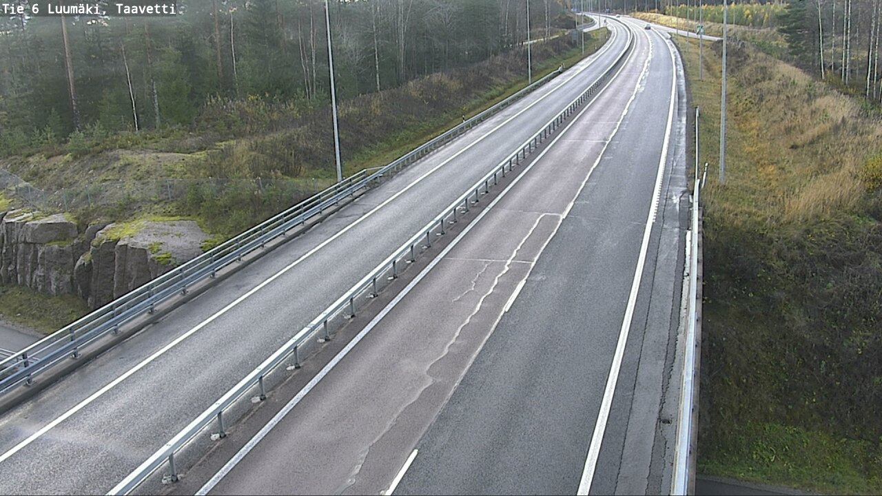 Kelikamerat Kuva Tie 6 Luumäki, Taavetti, Luumäki, Etelä-Karjala