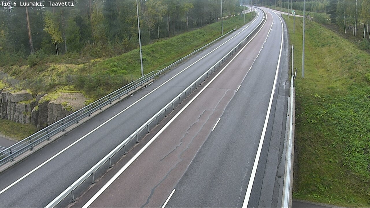 Weather Camera Image Road 6 Luumäki, Taavetti, Luumäki, Etelä-Karjala