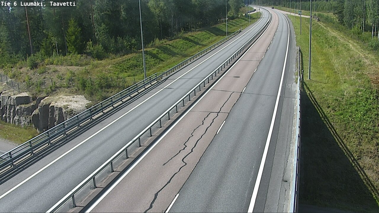 Kelikamerat Kuva Tie 6 Luumäki, Taavetti, Luumäki, Etelä-Karjala