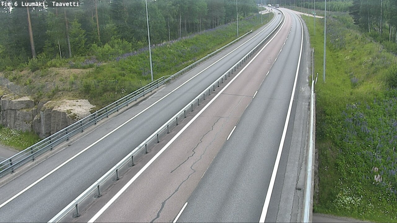 Kelikamerat Kuva Tie 6 Luumäki, Taavetti, Luumäki, Etelä-Karjala