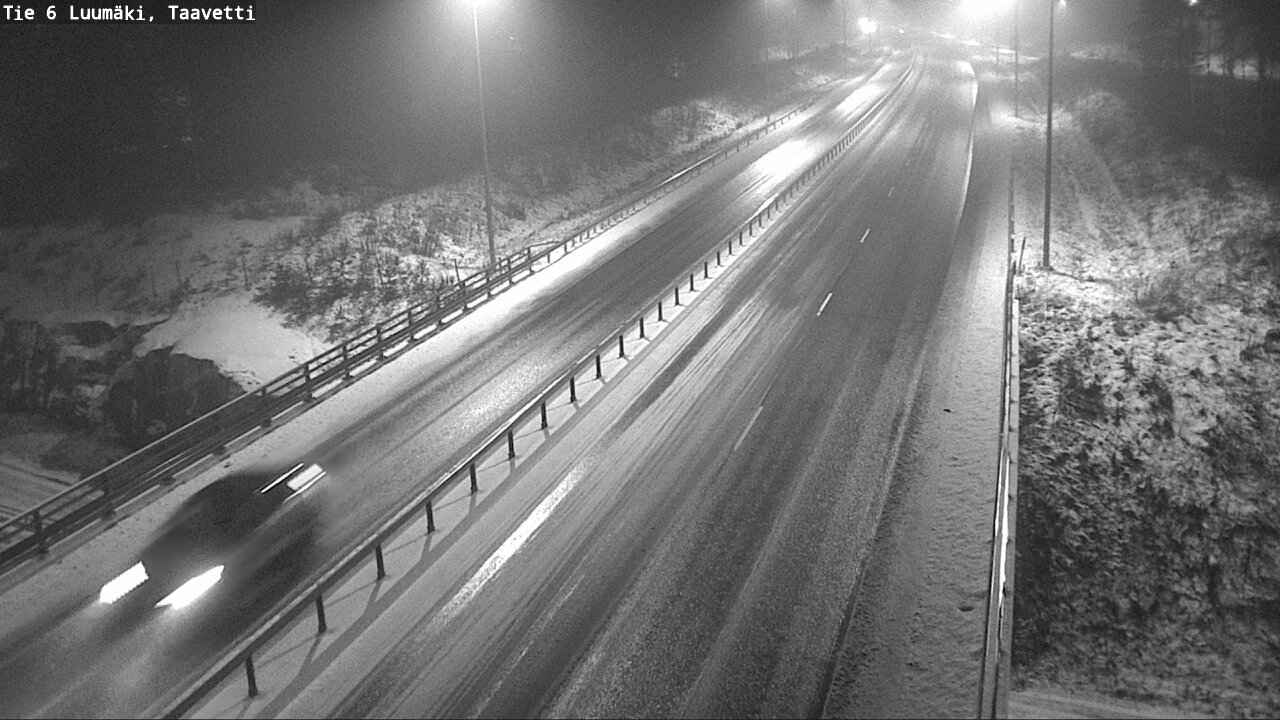 Weather Camera Image Road 6 Luumäki, Taavetti, Luumäki, Etelä-Karjala
