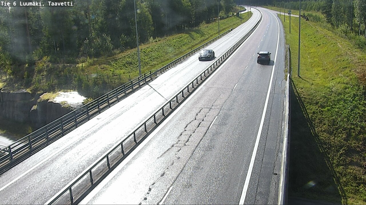 Kelikamerat Kuva Tie 6 Luumäki, Taavetti, Luumäki, Etelä-Karjala
