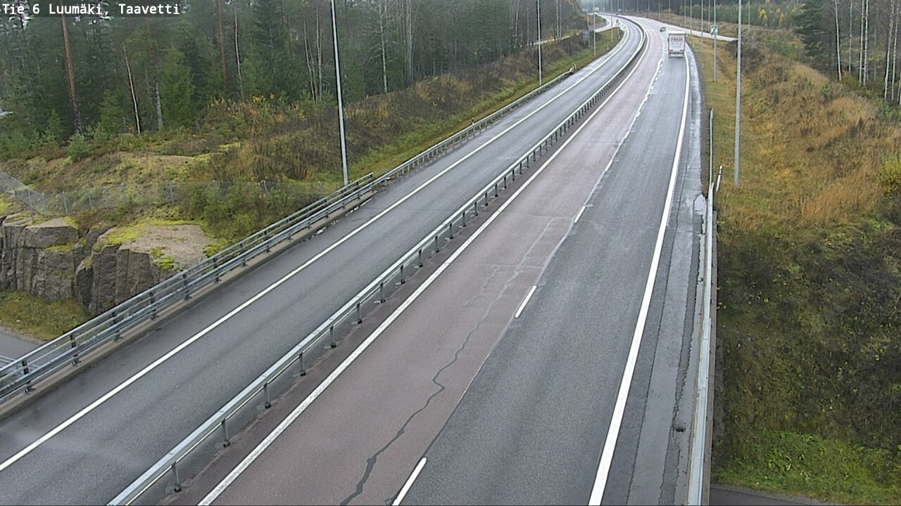 Kelikamerat Kuva Tie 6 Luumäki, Taavetti, Luumäki, Etelä-Karjala