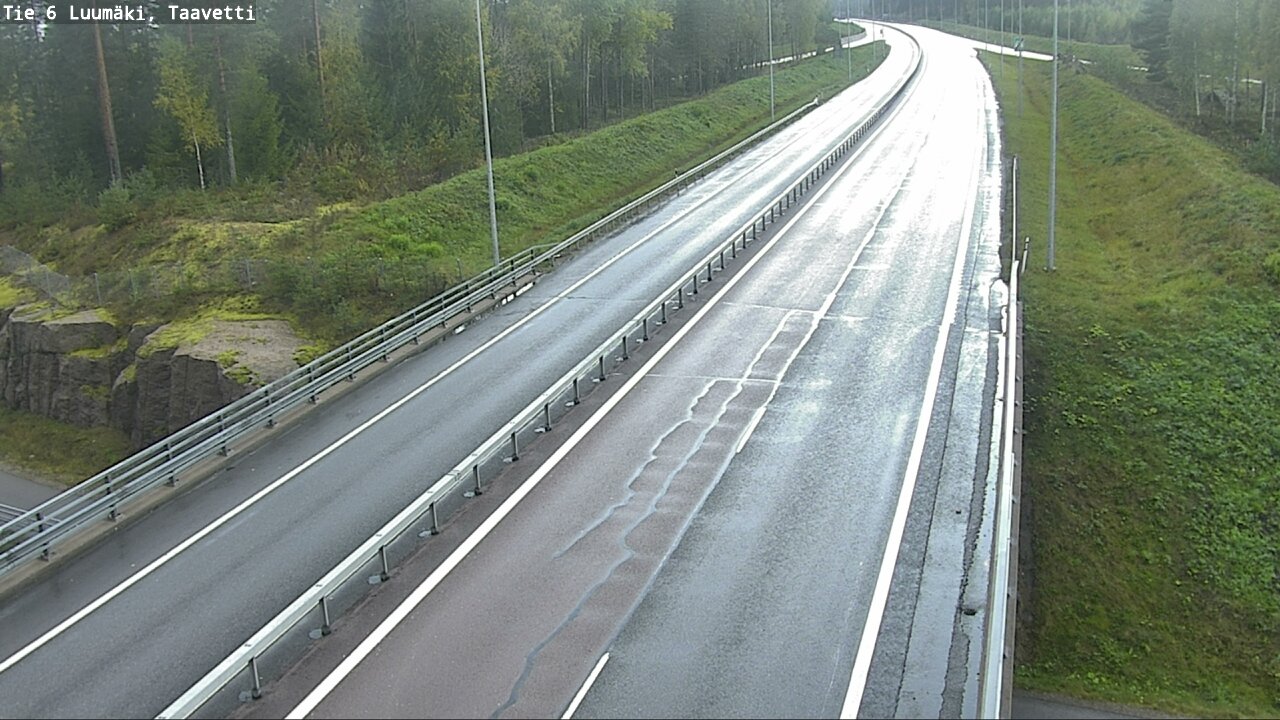 Weather Camera Image Road 6 Luumäki, Taavetti, Luumäki, Etelä-Karjala