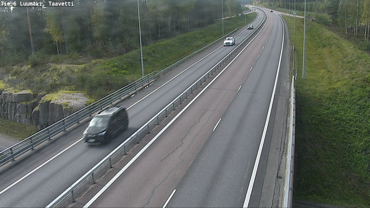 Weather Camera Image Väg 6 Luumäki, Taavetti, Luumäki, Etelä-Karjala