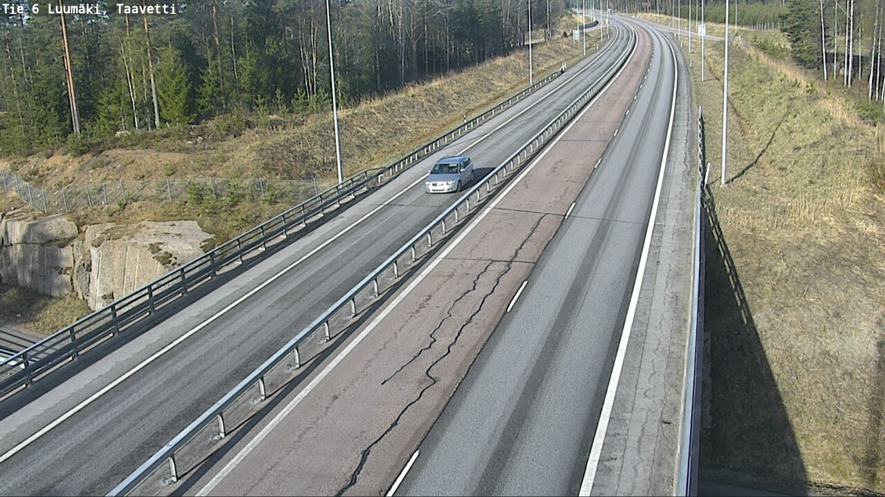 Kelikamerat Kuva Tie 6 Luumäki, Taavetti, Luumäki, Etelä-Karjala