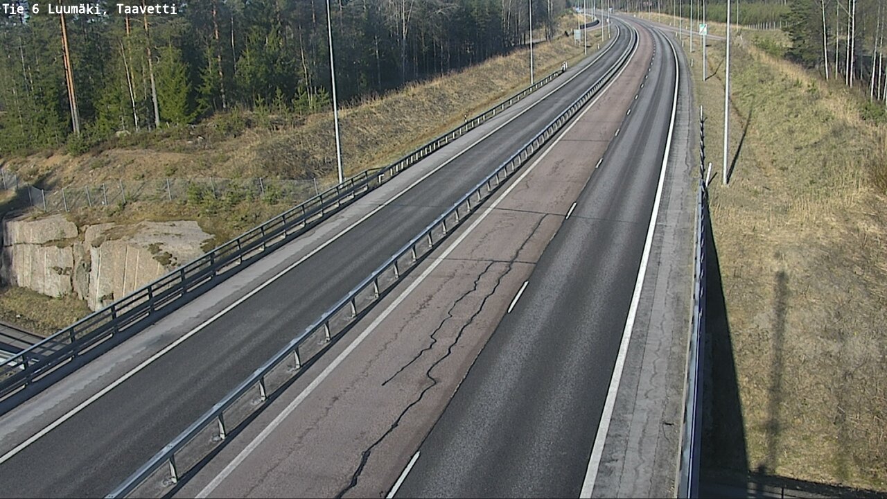 Kelikamerat Kuva Tie 6 Luumäki, Taavetti, Luumäki, Etelä-Karjala