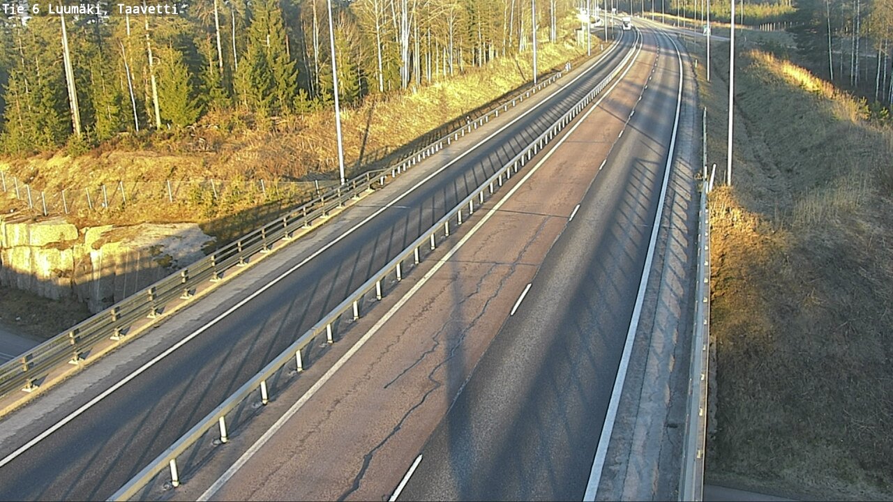 Kelikamerat Kuva Tie 6 Luumäki, Taavetti, Luumäki, Etelä-Karjala