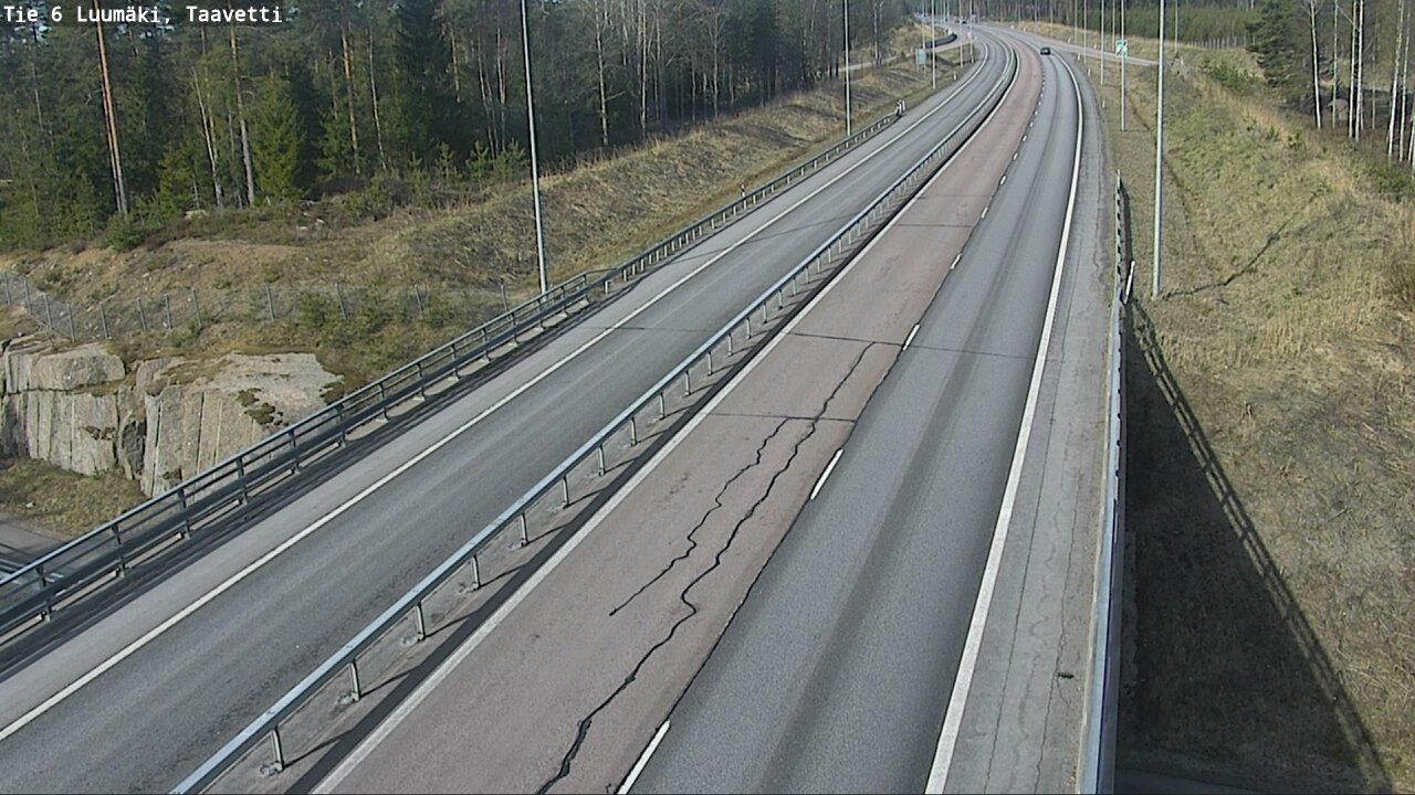 Kelikamerat Kuva Tie 6 Luumäki, Taavetti, Luumäki, Etelä-Karjala