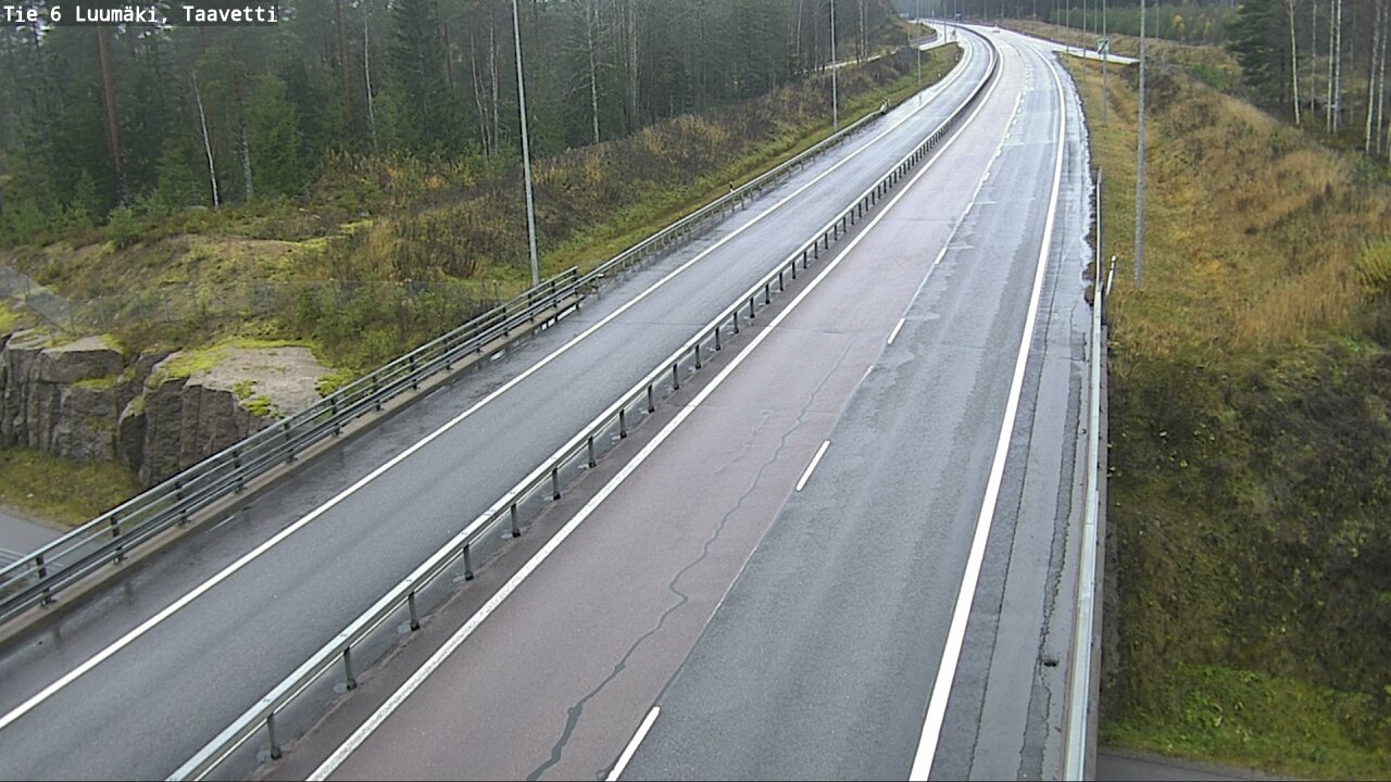 Weather Camera Image Road 6 Luumäki, Taavetti, Luumäki, Etelä-Karjala