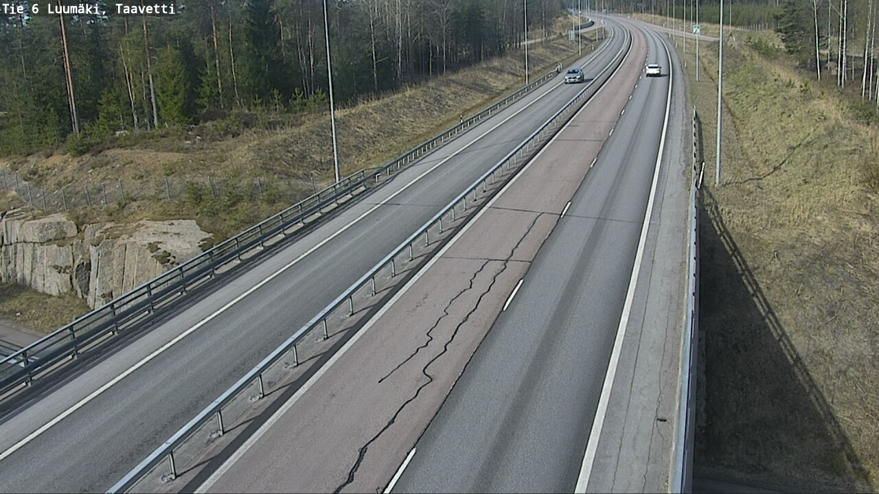 Kelikamerat Kuva Tie 6 Luumäki, Taavetti, Luumäki, Etelä-Karjala