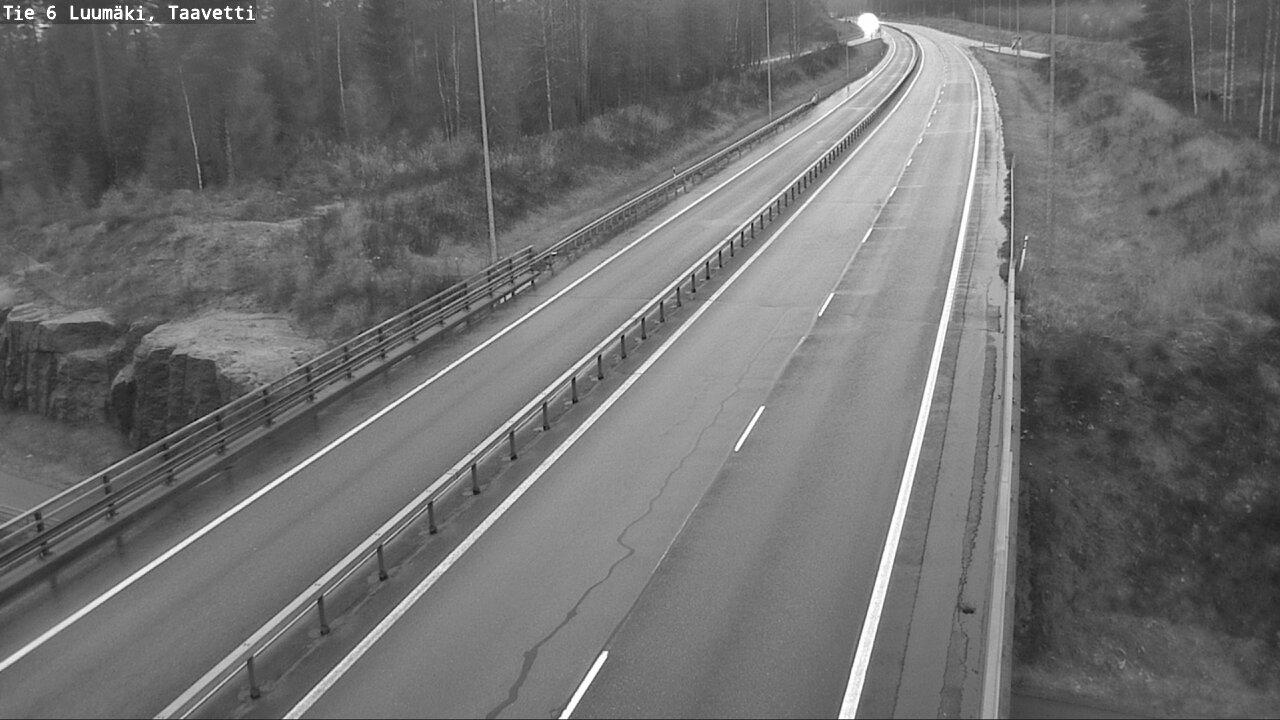 Weather Camera Image Väg 6 Luumäki, Taavetti, Luumäki, Etelä-Karjala