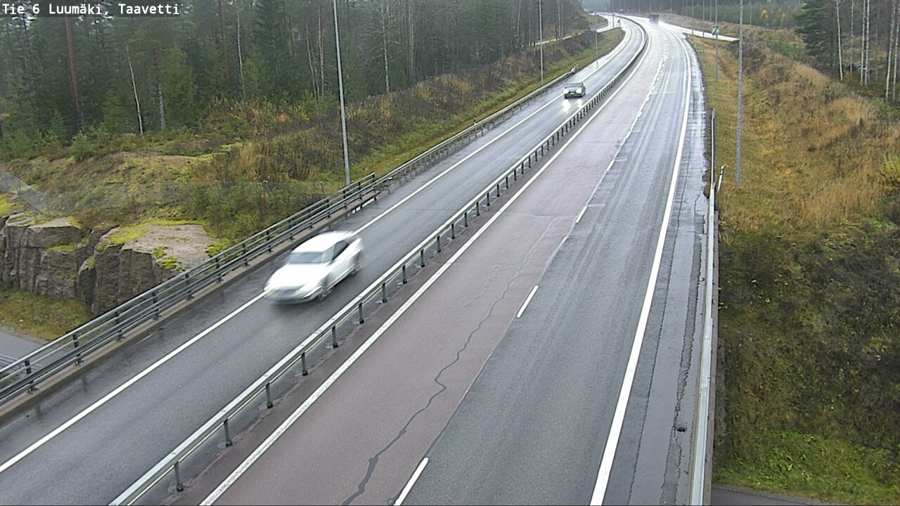 Weather Camera Image Väg 6 Luumäki, Taavetti, Luumäki, Etelä-Karjala