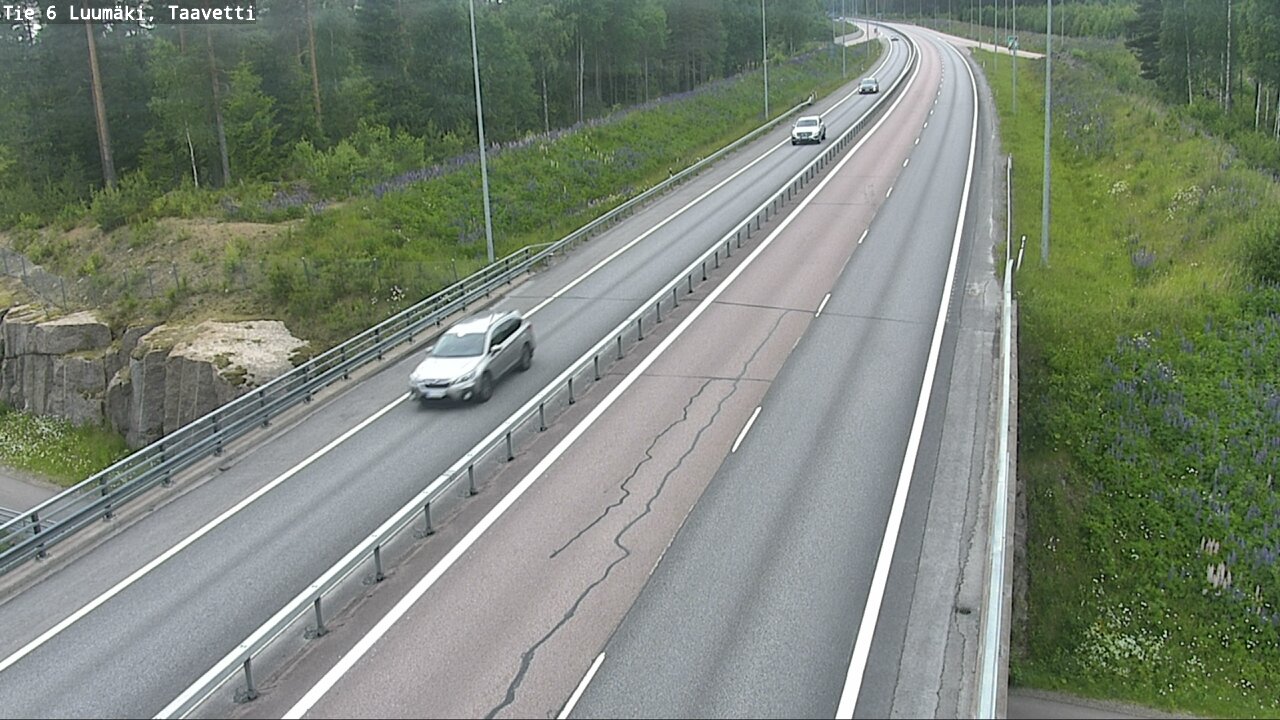 Kelikamerat Kuva Tie 6 Luumäki, Taavetti, Luumäki, Etelä-Karjala