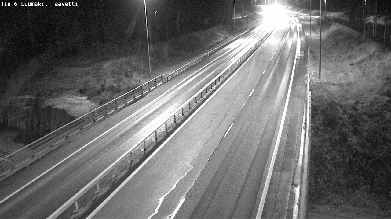 Weather Camera Image Väg 6 Luumäki, Taavetti, Luumäki, Etelä-Karjala