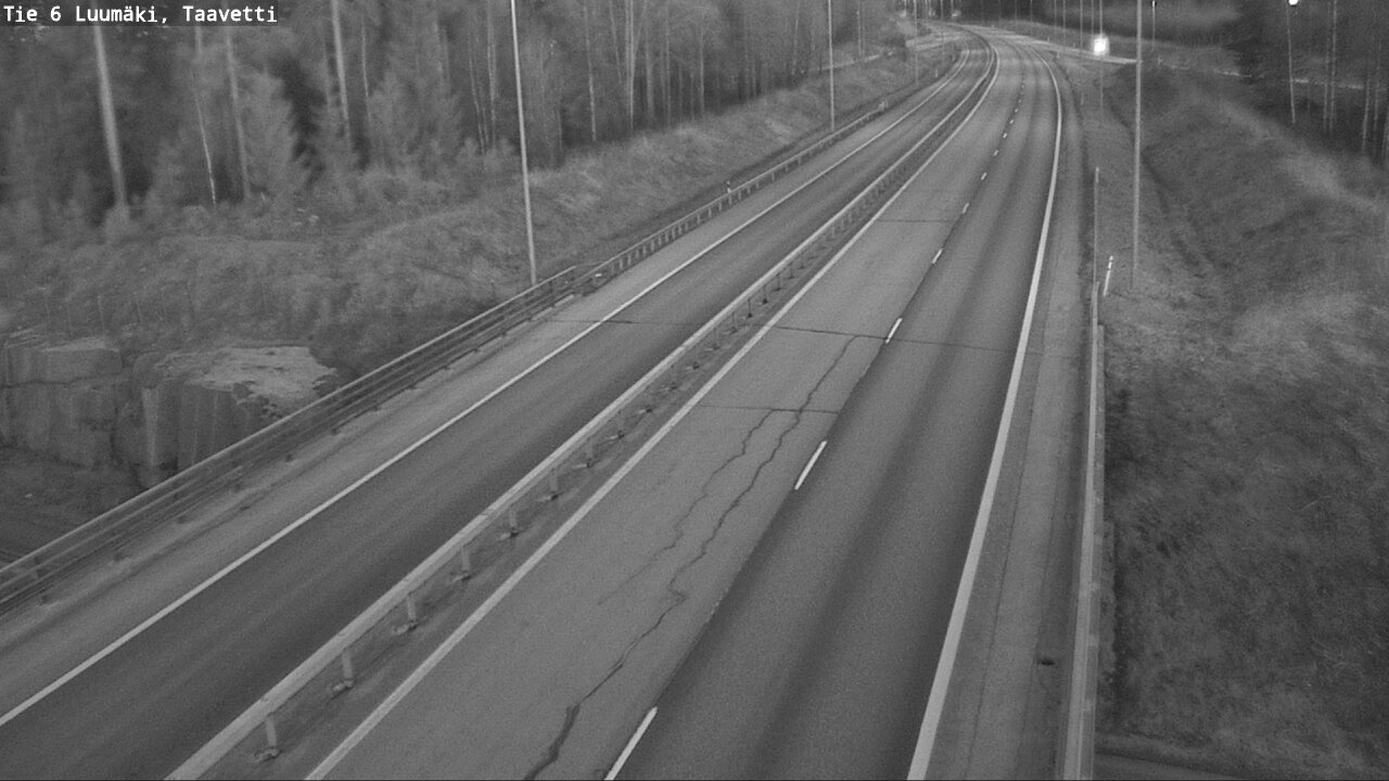 Weather Camera Image Road 6 Luumäki, Taavetti, Luumäki, Etelä-Karjala