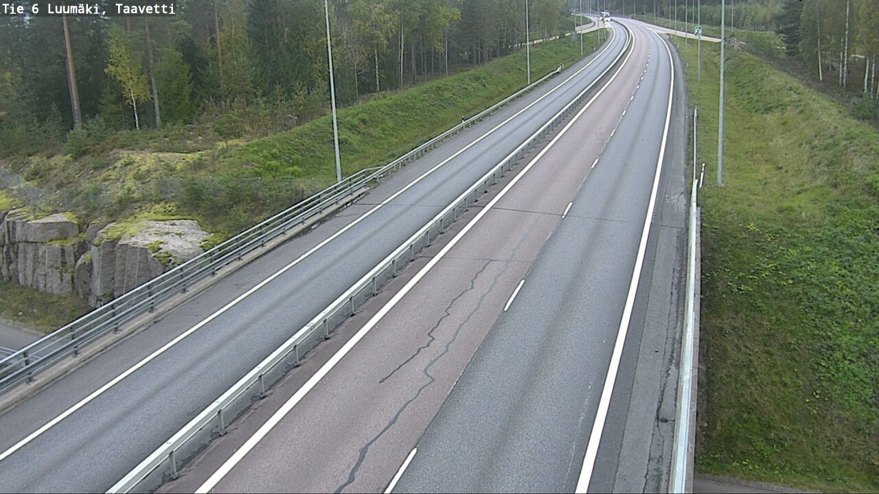 Kelikamerat Kuva Tie 6 Luumäki, Taavetti, Luumäki, Etelä-Karjala