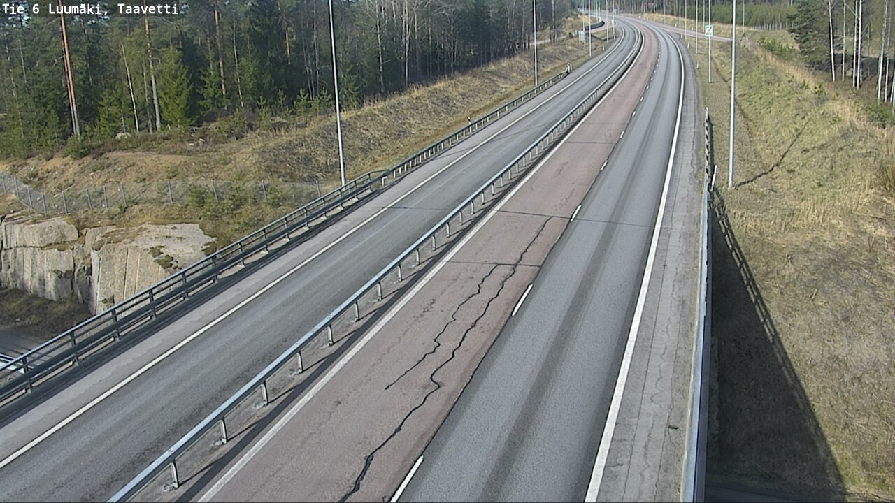 Kelikamerat Kuva Tie 6 Luumäki, Taavetti, Luumäki, Etelä-Karjala