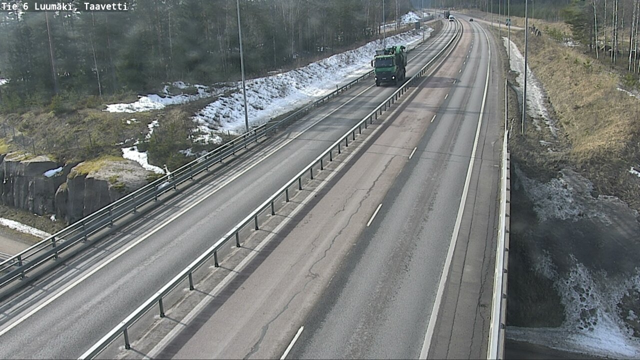 Weather Camera Image Road 6 Luumäki, Taavetti, Luumäki, Etelä-Karjala